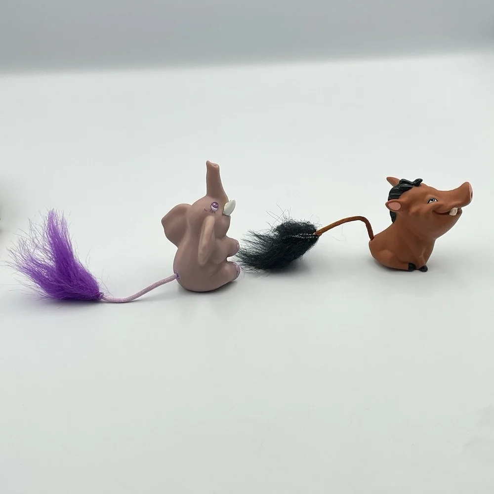 Vintage 1994 Lion King Pumbaa Mini Figure + Elephant‎ 2